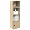 Regal za knjige boja hrasta 31x24x102 cm od konstruiranog drva
