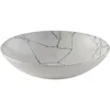 CHURCHILL Kintsugi biserno siv globok krožnik, coup, premer: 182 mm (12 kos)