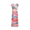 Desigual Obleka pastelno modra/temno siva/svetlo roza/pastelno rdeča