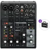Yamaha AG06 MK2 BK Basic SET Analogna mešalna miza