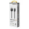 Aligator Podatkovni kabel 2A USB-C 2 m črn