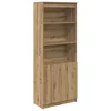 Visoka komoda artisan hrast 70x35x180 cm od konstruiranog drva