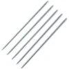 PRYM Double-Pointed And Glove Knitting Needles 20cm / 4,5mm Pearl Grey