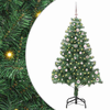 Božićno drvce s 150 LED svjetlima s stalakom Zelena 150 cm PVC