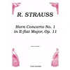 STRAUSS R.:HORN CONCERTO NO.1 E-FLAT OP.11 HORN AND PIANO