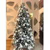 MAISON ADORABLE Novogodišnja jelka SNOWY IMPERIAL PINE 210 cm, Zeleno- bela