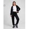 Sinsay - Velur pantalone sa ranflama - crno