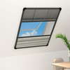 Den Plise komarnik za okna aluminij 80x120 cm s senčilom