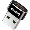 Baseus ADAPTER USB MUSKI NA Type-C ZENSKI CRNI CAAOTG-01