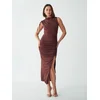 BWLDR Obleka ETERNITY DRESS rjava
