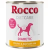 Rocco Diet Care Diabetic piščanec in govedina z rižem 800g 24 x 800 g