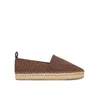 Calvin Klein Espadrile Oblique Espadrille Aop HW0HW02933 Rjava