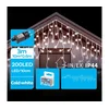 Brilagi - LED spoljašnji niz 200xLED/8 funkcija 13x0,6m IP44 hladno bela