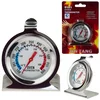 33 Termometer za pečico in dimnik, INOX jeklo, DO10