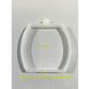 Rezervni deli za Frame Pool Ultra Quadra 549 x 274 x 132 cm - (1) Plastični clip