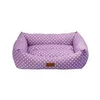 Ležaljka za ljubimce - Makaron Lila sa tufnama S 50x38x19cm