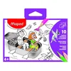 Maped razglednice bojanke 10 kom ( m831211 )