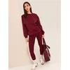 Sinsay - Pamučne rebraste helanke - maroon