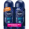 NIVEA Men antiperspirant roll-on Dry Fresh DUO 2x50 ml