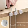 Lanjiaoluo Magnetni organizator za kablove, 3 komada, Beli