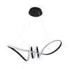 LED luster na sajli FLAVIA LED/44W/230V crna