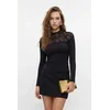 Trendyol Milla ženska bluza Tpraw26Bz00036, crna