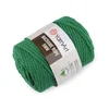 Pletena preja Macrame Rope 5 mm 500 g - (759) pastelno zelena