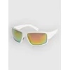 Dot Dash Orbit Shiny White Sunglasses polarized infrared