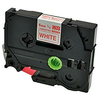 Kompatibilen trak za Brother TZe-212 / TZ-212 / PT / P-Touch 6mm - rdeč izpis / bel trak