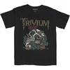 Trivium Skelly Flower Black M Majica