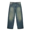Pull&Bear Kavbojke moder denim