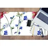Decormat Podloga za pisalno mizo Painted flowers 100x50 cm
