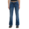Cropp - Farmerke flare - navy