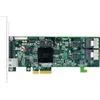 ARECA 8-portni 6Gb/s SATA PCIe 2.0 x4, RAID 0/1/1/1E/3/5/6/10/30/50/60/Single Disk/JBOD, 512 MB predpomnilnika, 2x SFF-8087,LP