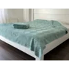 Letnji frotirni prekrivač - Sara - 200x240cm Mint boja