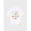 Sinsay - Pamučna oversize majica s printom The Simpsons - belo