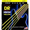 Set strun za 5-strunsko električno bas kitaro Neon Yellow NYB5-45 DR Strings