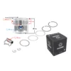 shumee Moretti 125cc motocikel 4T Bat, dia:56,4 sw:15 c:23, komplet