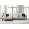 Atelier del Sofa Montana Corner Left (Chl+3R) Ugaona garnitura, Siva