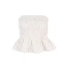 Vero Moda Petite Top VMGLOW temno siva / bela