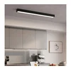 LED plafonski/luster na sajli LED/44W/230V 4000K 120 cm crna
