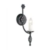 Elstead BY1-BLACK - Zidna svetiljka BELFRY 1xE14/60W/230V