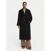 Weekend Max Mara Volneni plašč Bronte 2625016112 Črna Regular Fit