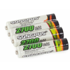 4x akumulatorska polnilna baterija AAA 2700 mAh
