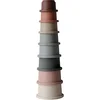 Mushie Stacking Cups Toy igrača 3v1 Original 8 kos