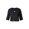 ADIDAS SPORTSWEAR Široka majica črna/bela
