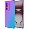 GS Ovitek za Oppo Reno 12 Gradient, odporen proti padcem, vijoličen/moder
