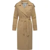 Ragwear Prehoden plašč Longtrench bež