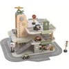 2Kids Toys Lesena garaža s cesto