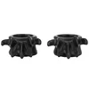 Svečnik (set 2 kosov) KILLSTAR - Ossuary Tealight - Črna - KSRA009315